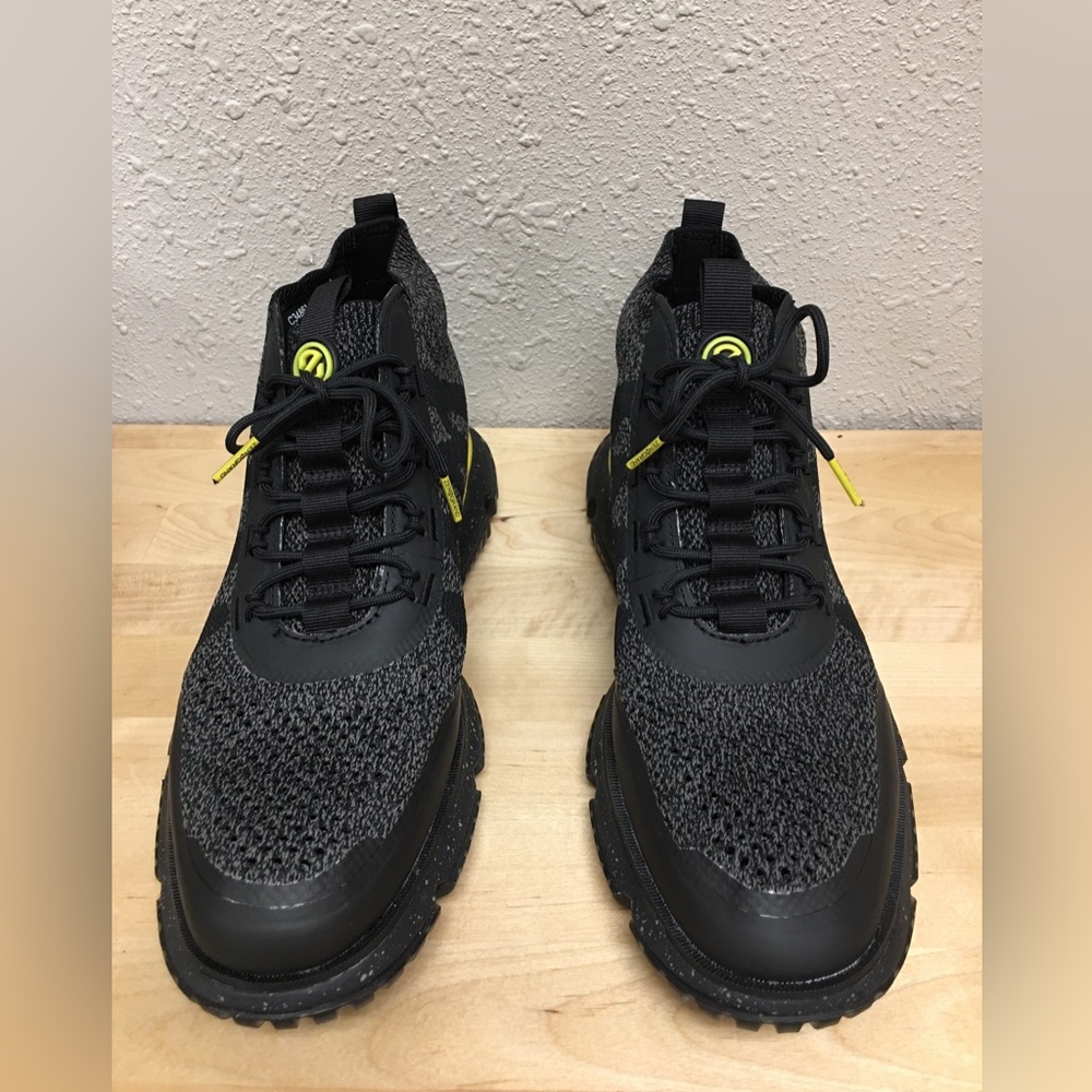 Cole Haan Men's 4.ZeroGrand Stitchlite High Top Sneakers Black Sz.9 Model C34861
